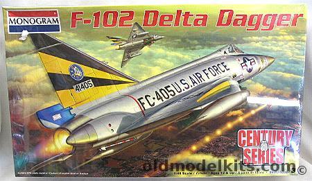 Monogram 1/48 Convair F-102 Delta Dagger- Century Series, 85-5518 plastic model kit